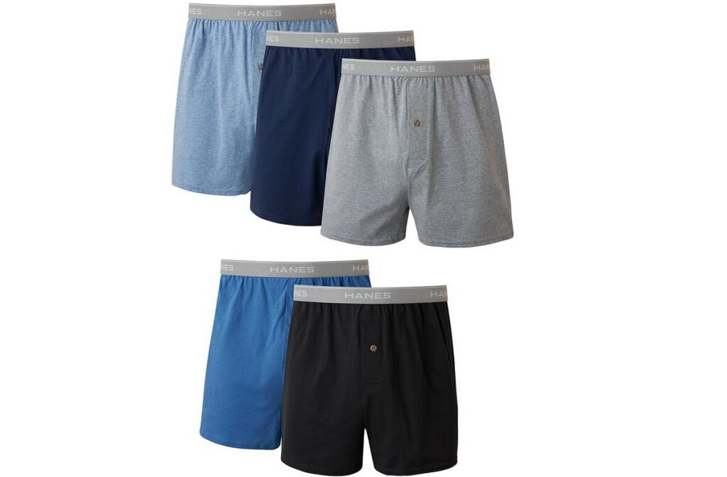 Hanes cotton boxer pack breathable underwear