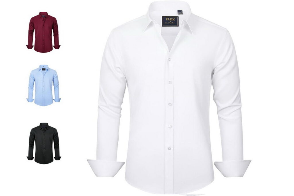 J.VER stretch dress shirt formal business wear