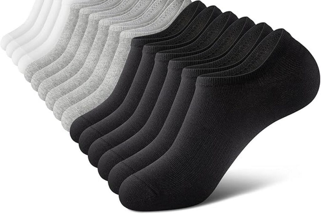 Wernies no show socks non slip men